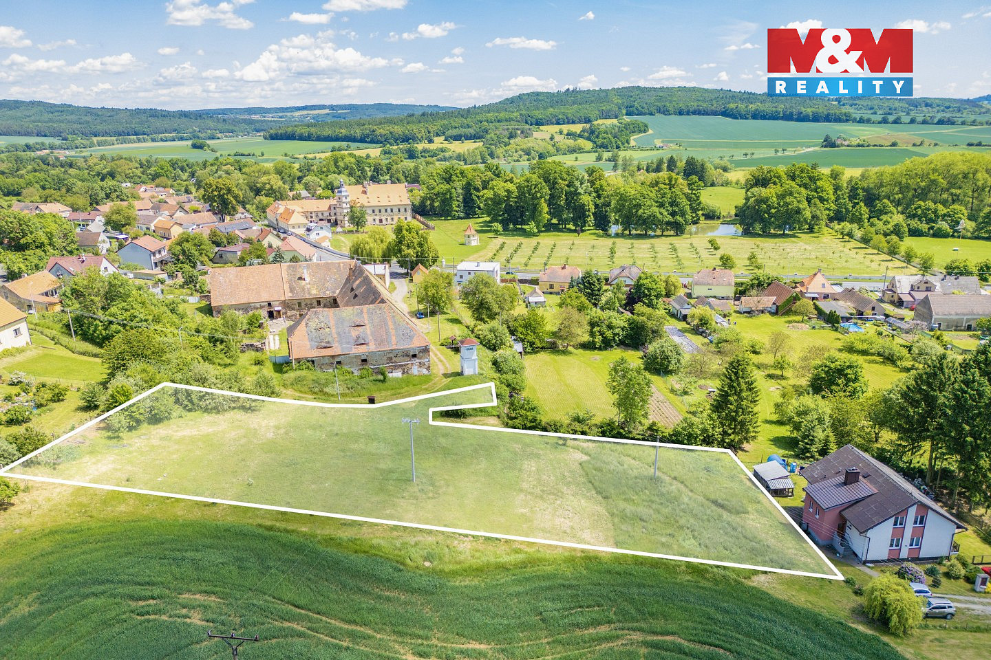 Prodej stavebního pozemku 4 041 m² – fotografie 3