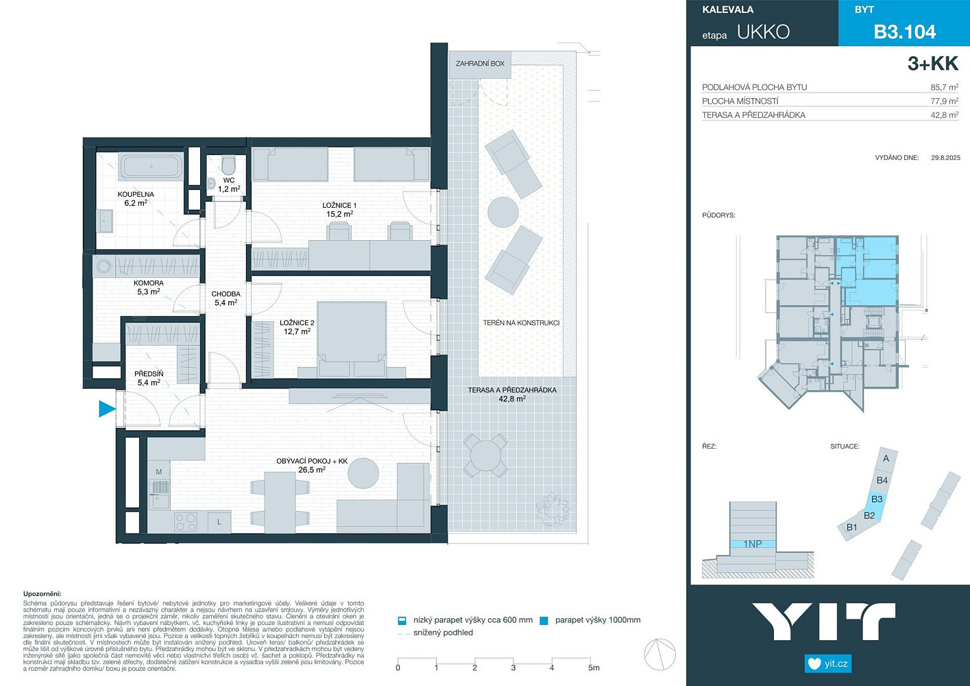Prodej bytu 3+kk 78 m² – fotografie 2