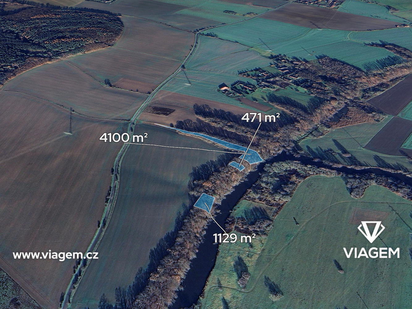 Prodej lesa 2 137 m²