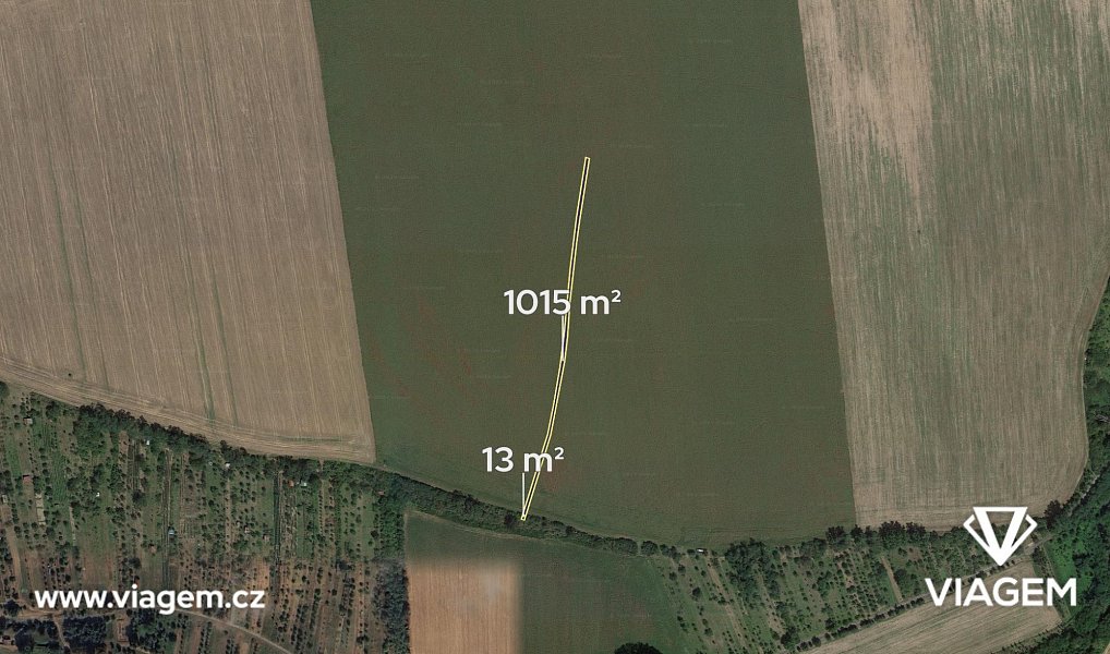 Prodej pole 257 m², Ostrožská Nová Ves – náhled fotky 2