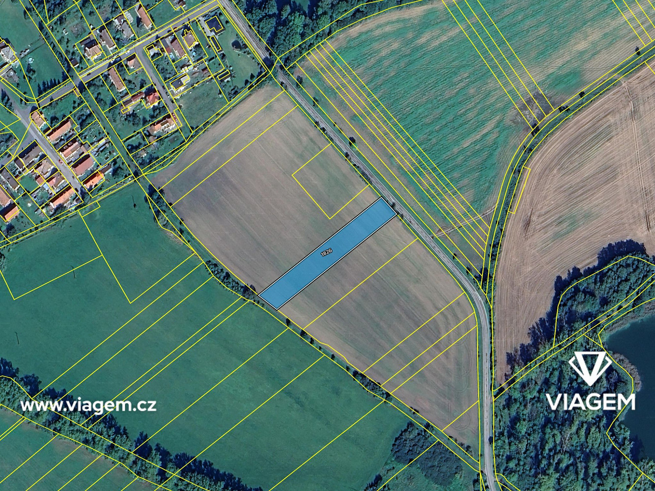 Prodej pole 1 744 m² – fotografie 4
