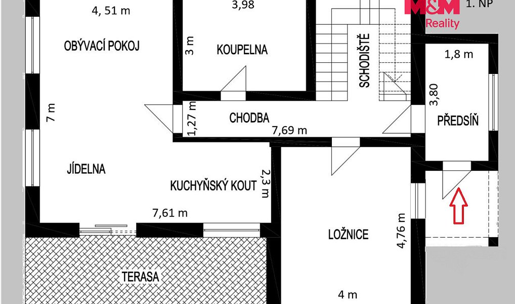 Prodej domu 152 m² s pozemkem 2 365 m², Ohařice – náhled fotky 9