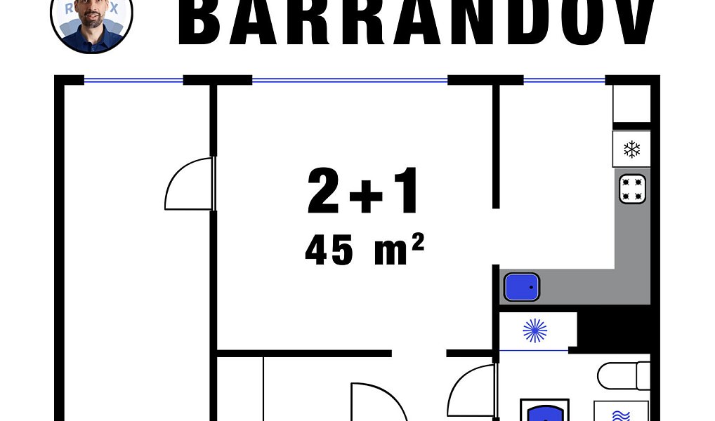 Prodej bytu 2+1 45 m², Praha – náhled fotky 27