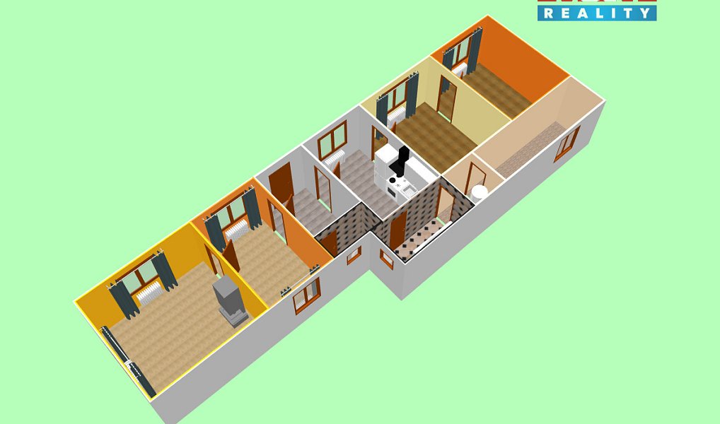 Prodej domu 95 m² s pozemkem 511 m², Rataje nad Sázavou – náhled fotky 17