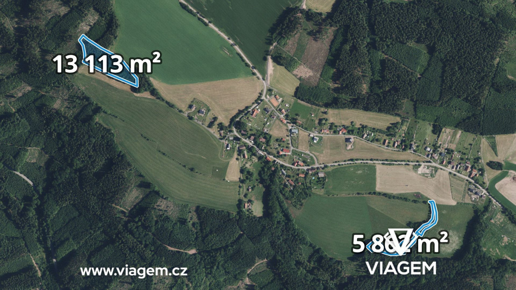 Prodej lesa 4 743 m²