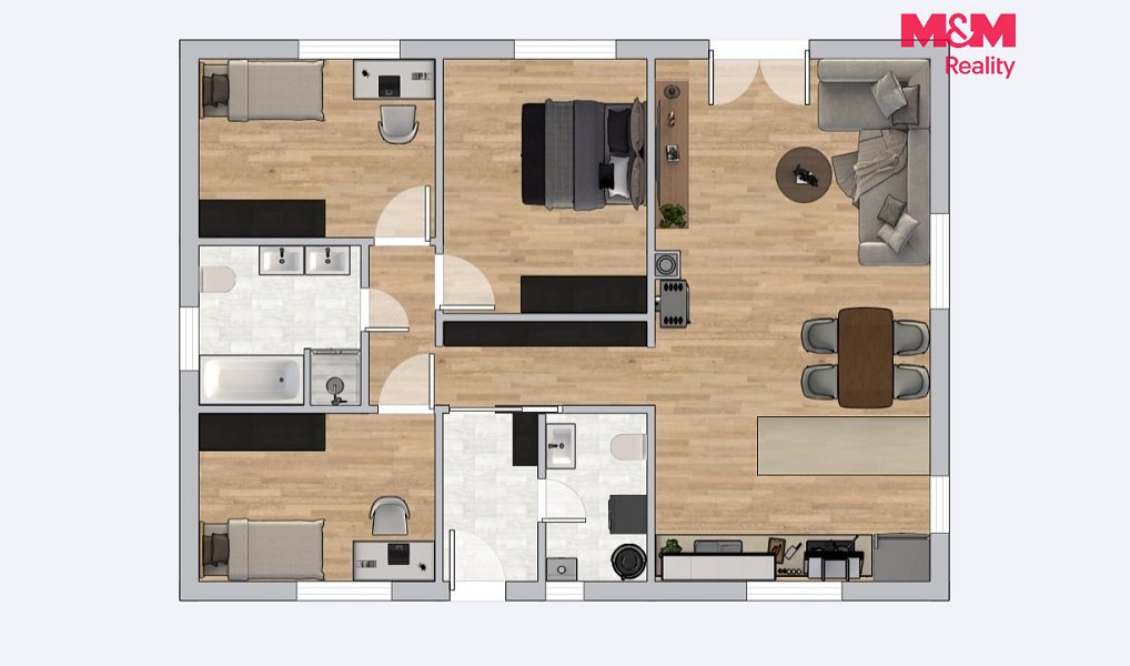 Prodej domu 90 m² s pozemkem 1 026 m², Zruč nad Sázavou – náhled fotky 18