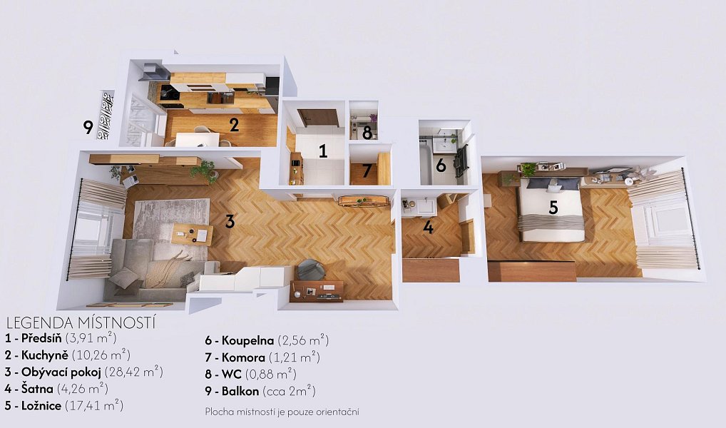 Prodej bytu 2+1 74 m², Praha – náhled fotky 24