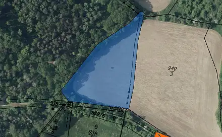 Prodej pole 237 m², Světec, okres Teplice