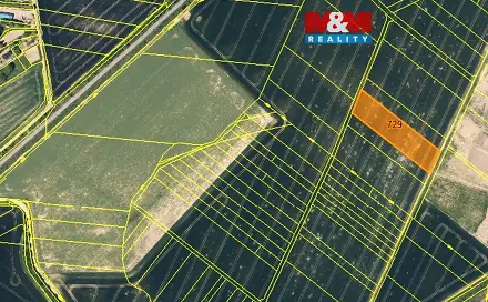 Prodej pole 2 517 m², Přerov