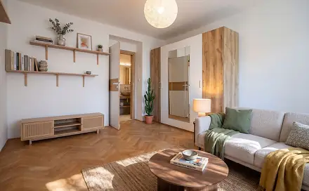 Prodej bytu 2+kk 46 m², Rabasova, Slaný, okres Kladno