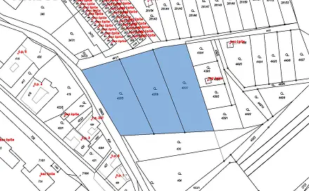 Prodej stavebního pozemku 4 772 m², Suchdol nad Odrou, okres Nový Jičín