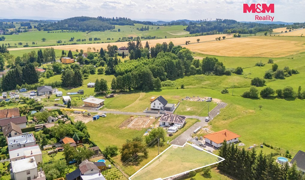 Prodej stavebního pozemku 1 009 m², Kasejovice – náhled fotky 3