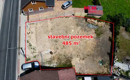 Prodej stavebního pozemku 485 m², Nové Sedlo - Chranišov, okres Sokolov