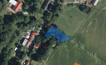 Prodej stavebního pozemku 1 330 m², Vysočina, okres Chrudim