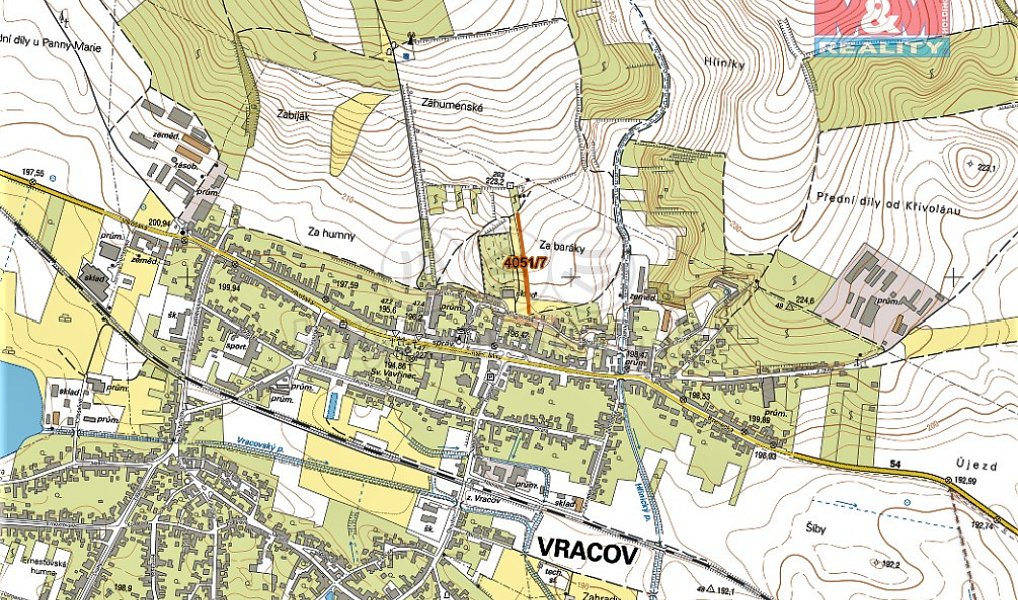 Prodej pole 627 m², Vracov – náhled fotky 5