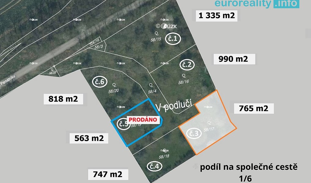 Prodej pozemku, 765 m², Plzeň-město, Plzeň