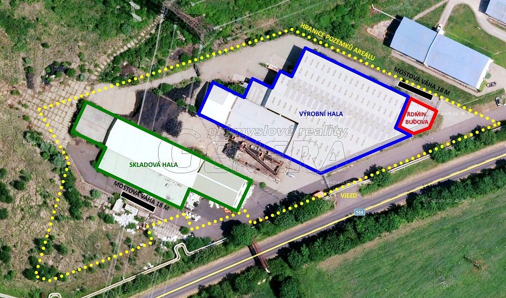 Prodej výrobních prostor 5 050 m², Kadaň – náhled fotky 6