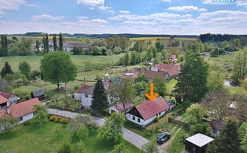 Prodej domu 77 m² s pozemkem 647 m², Pelhřimov - Vlásenice-Drbohlavy