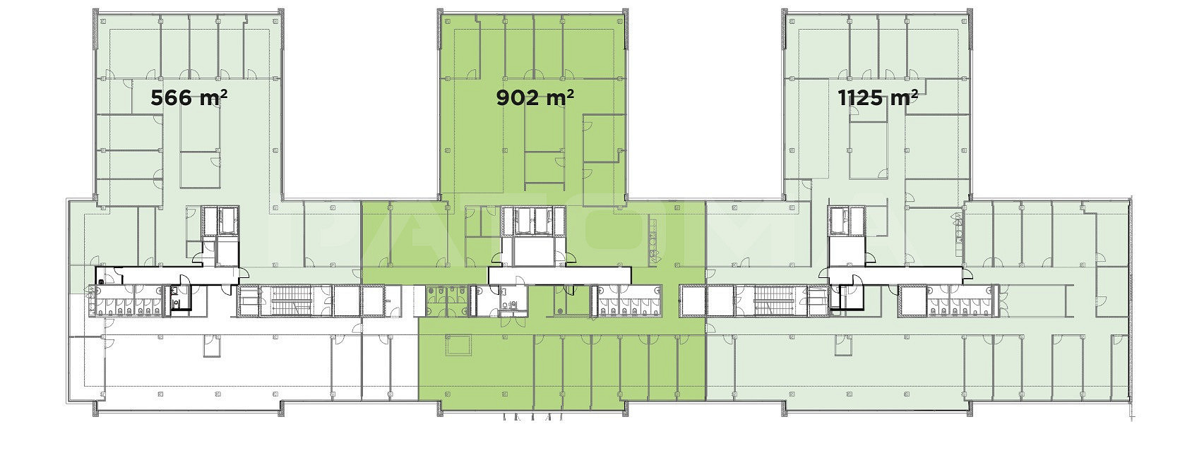 Pronájem kanceláře 456 m² – fotografie 3