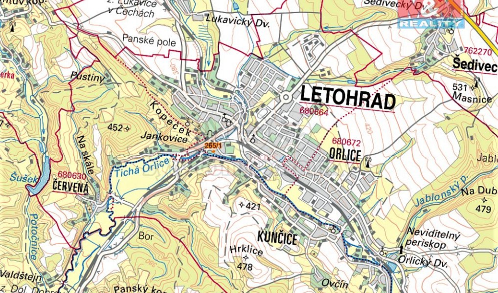 Prodej zahrady 239 m², Letohrad – náhled fotky 2