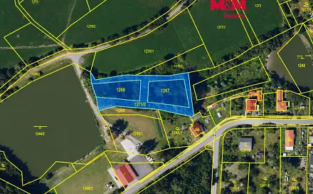 Prodej zahrady 4 062 m², Uhelná Příbram, okres Havlíčkův Brod