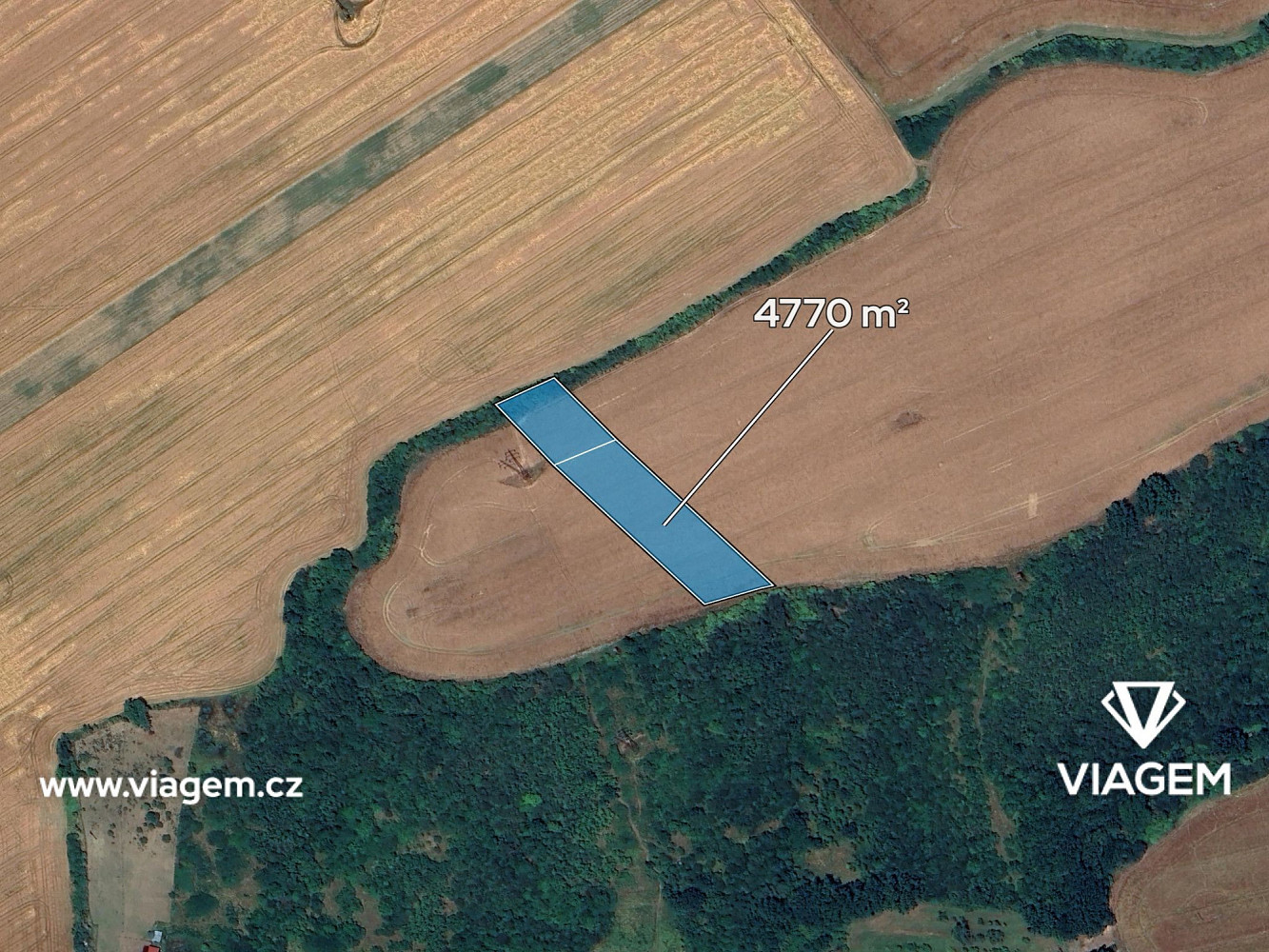 Prodej pole 1 192 m² – fotografie 2