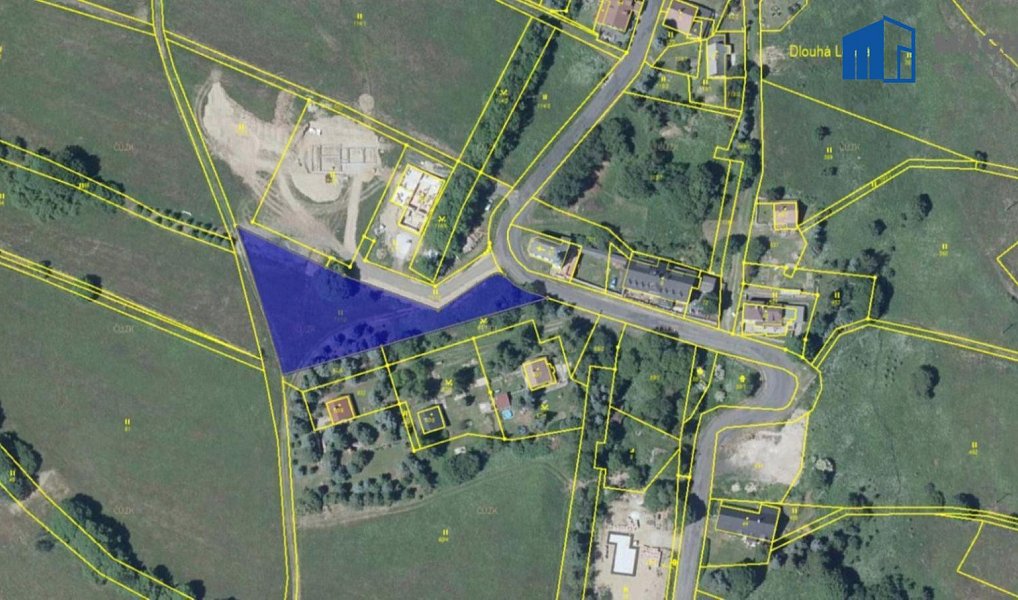 Prodej stavebního pozemku 2 350 m², Osek – náhled fotky 5