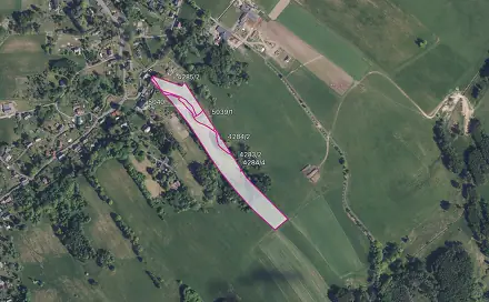 Prodej louky 21 871 m², Staré Křečany, okres Děčín