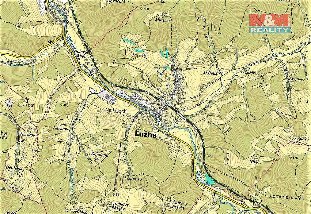 Prodej louky 4 894 m² – pohled 4