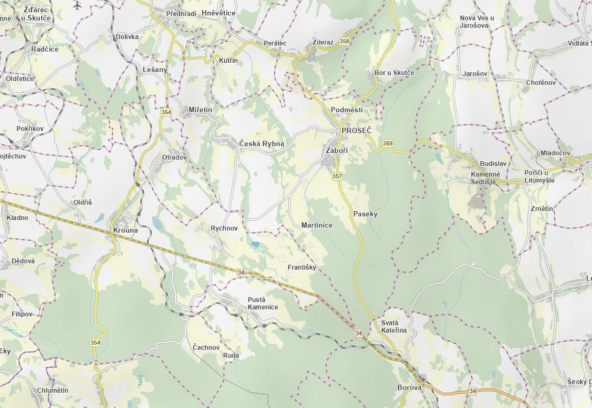 Prodej lesa 25 533 m² – pohled 4