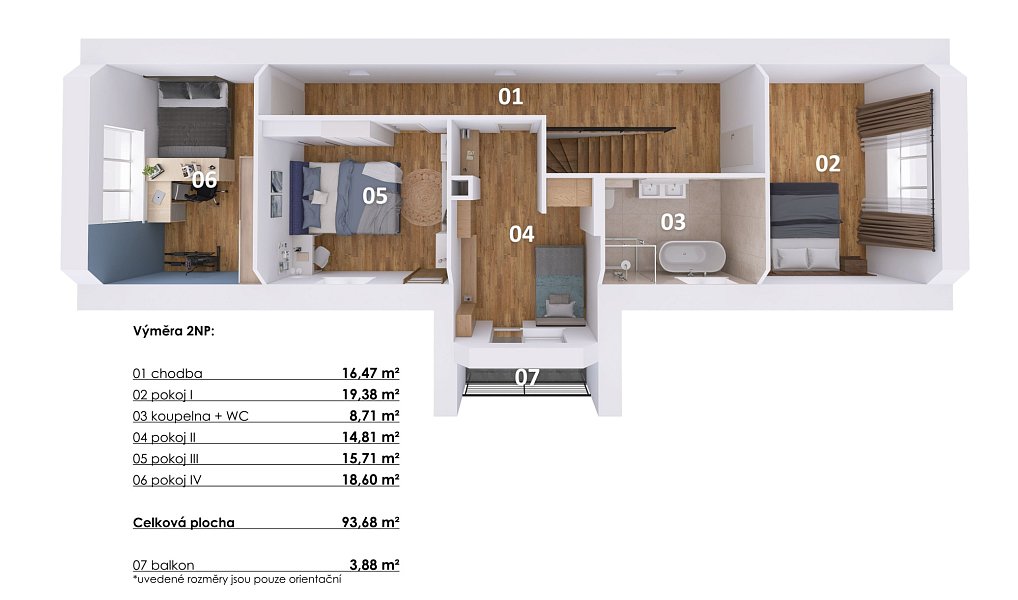 Prodej domu 189 m² s pozemkem 1 054 m², Horoušany – náhled fotky 3