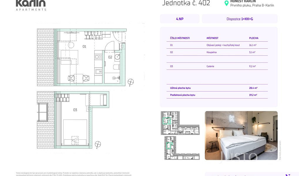 Prodej bytu 1+kk 28 m², Praha – náhled fotky 16