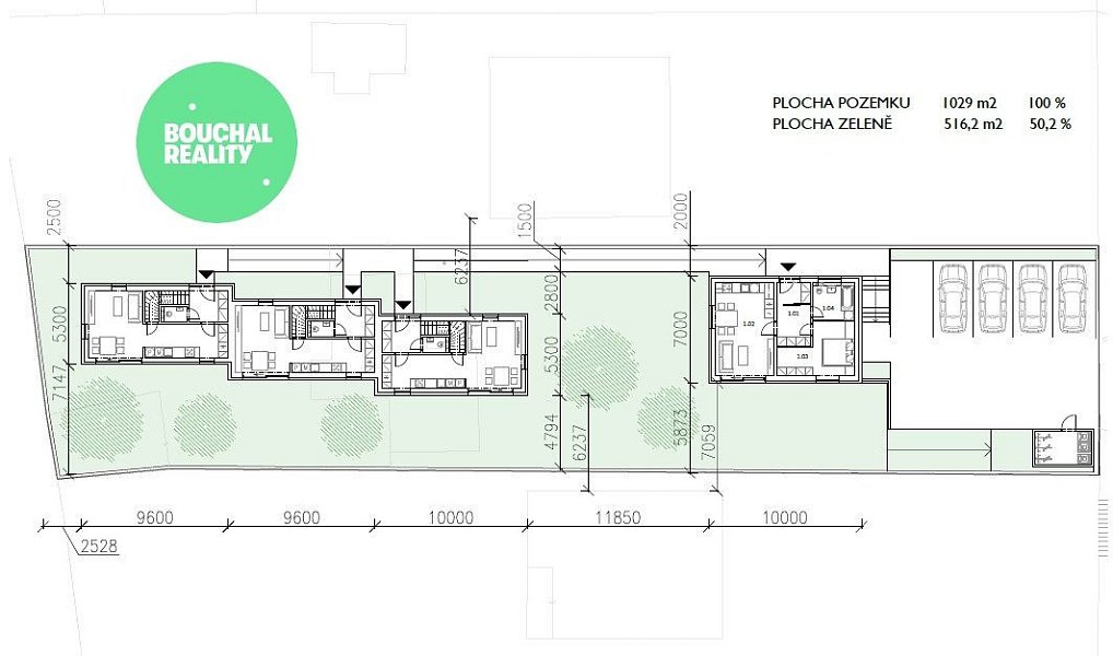 Prodej stavebního pozemku 1 029 m², Rokycany – náhled fotky 6