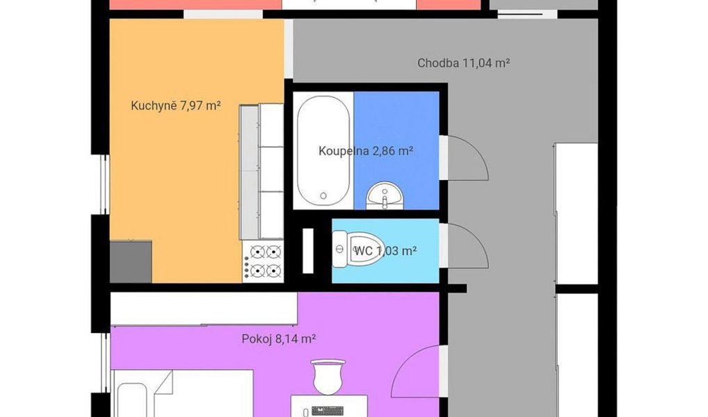 Prodej bytu 3+1 67 m², Hluboká nad Vltavou – náhled fotky 17