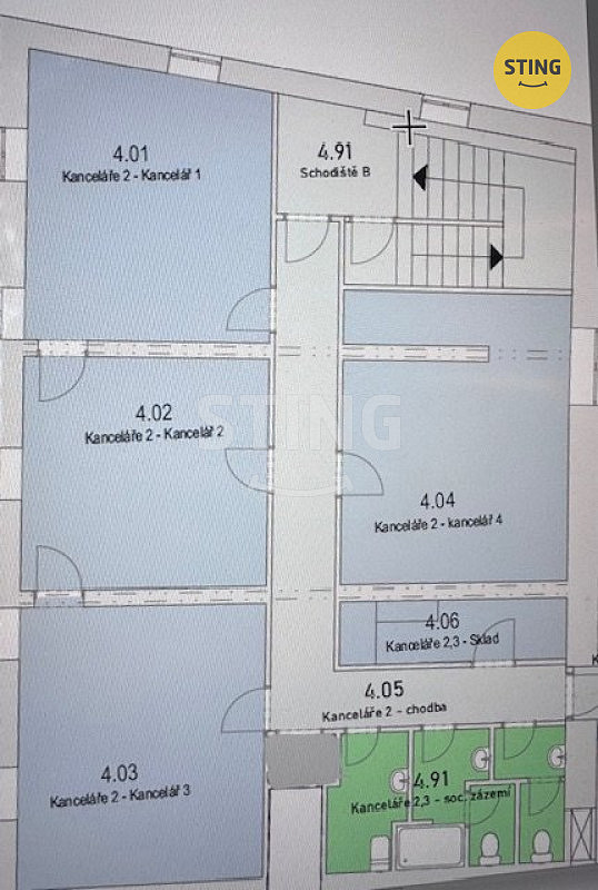 Pronájem kanceláře 23 m² – fotografie 5