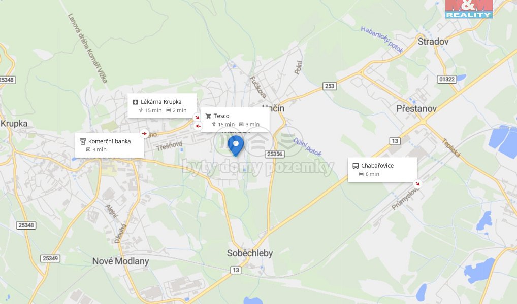 Prodej stavebního pozemku 1 902 m², Krupka – náhled fotky 6