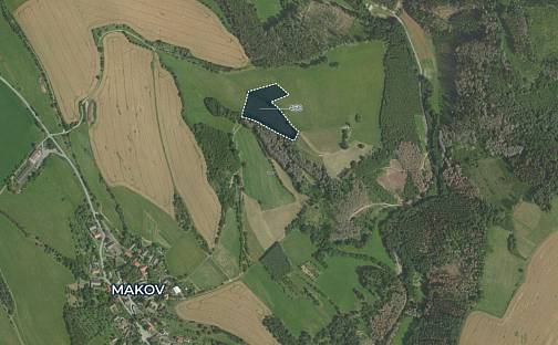 Prodej louky 12 220 m², Makov, okres Blansko