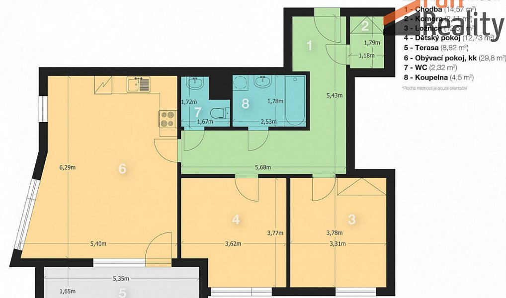 Prodej bytu 3+kk 87 m², Praha – náhled fotky 18