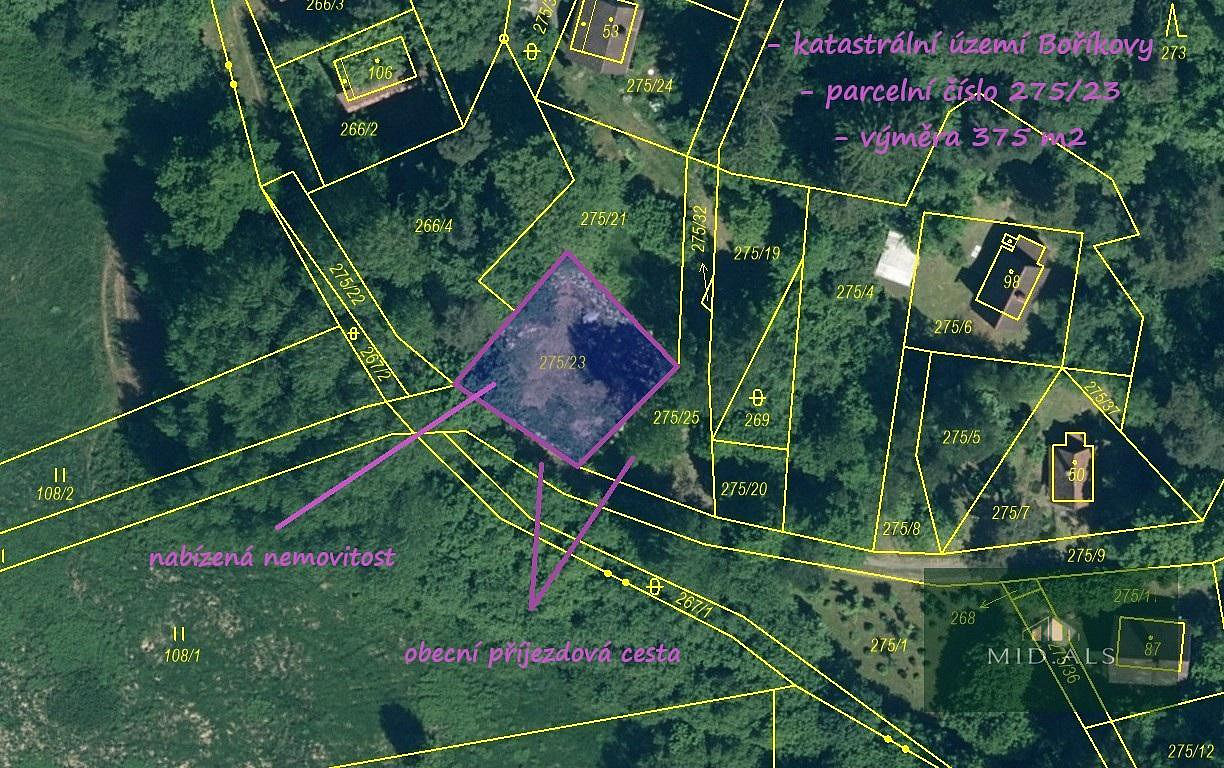 Prodej stavebního pozemku 375 m² – fotografie 2
