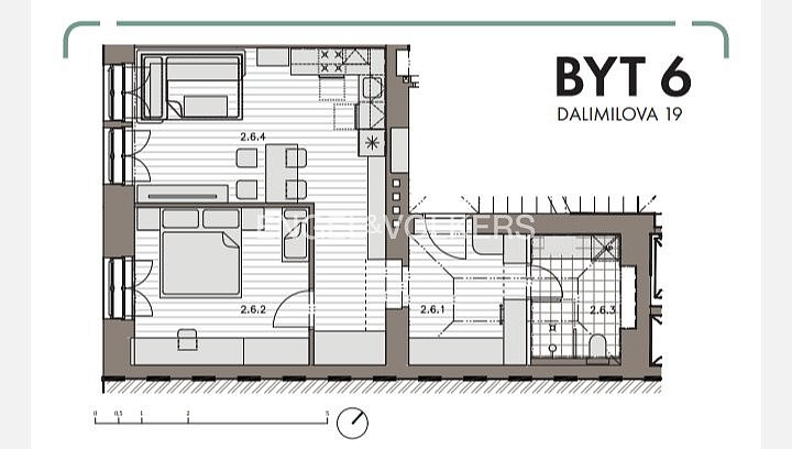 Prodej bytu 2+kk 55 m² — photo 3