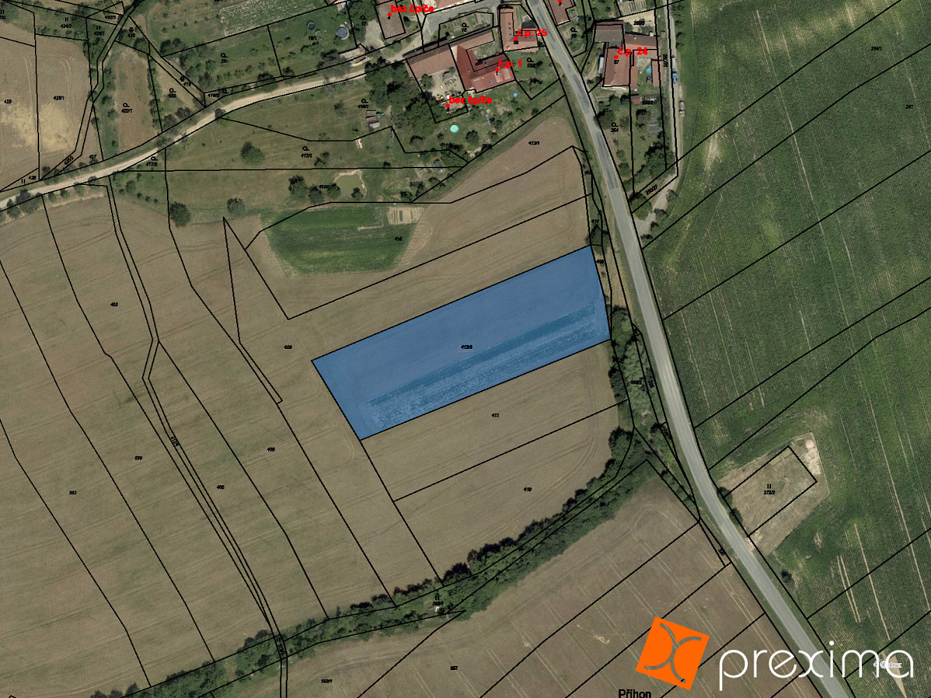 Prodej stavebního pozemku 633 m²