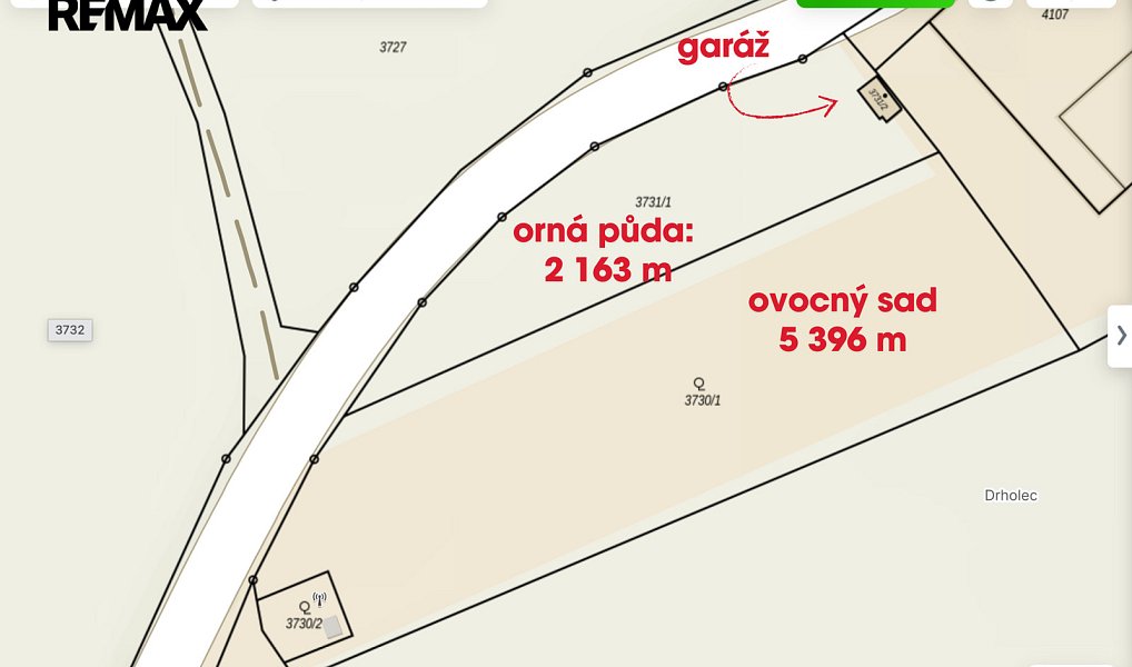Prodej pozemku 7 559 m², Horní Újezd – náhled fotky 3
