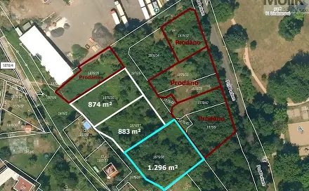 Prodej stavebního pozemku 1 296 m², Prokopská, Krupka, okres Teplice