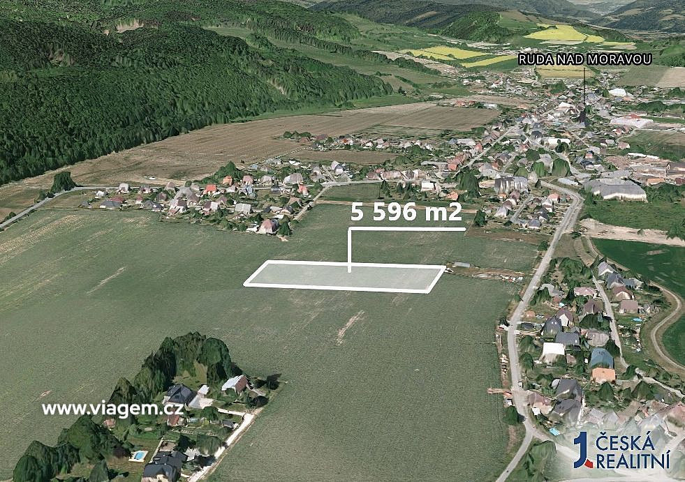 Prodej pole 1 865 m² – fotografie 2