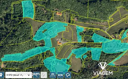 Prodej pole 3 261 m², Prostřední Bečva, okres Vsetín