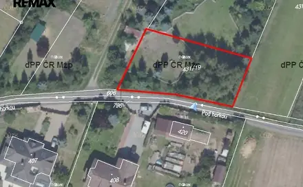 Prodej stavebního pozemku 934 m², Tišice, okres Mělník