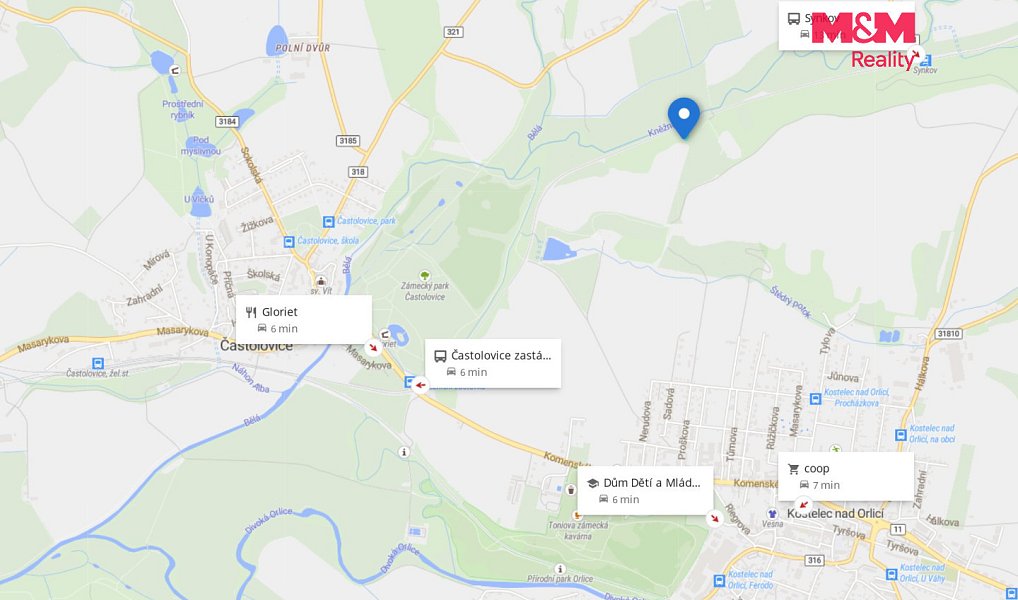 Prodej pozemku 570 m², Kostelec nad Orlicí – náhled fotky 5
