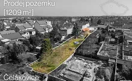 Prodej domu 70 m² s pozemkem 1 209 m², Masarykova, Čelákovice, okres Praha-východ