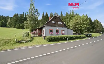 Prodej domu 181 m² s pozemkem 2 085 m², Stará Ves - Žďárský Potok, okres Bruntál