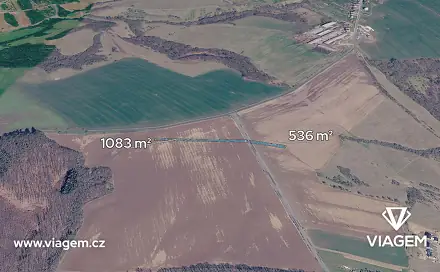 Prodej pole 1 011 m², Dobrkovice, okres Zlín